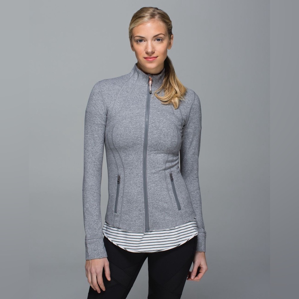 Lululemon Define Gray Zip-Up Jacket